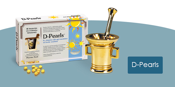 Pharma Nord D-Pearls 20 mkg